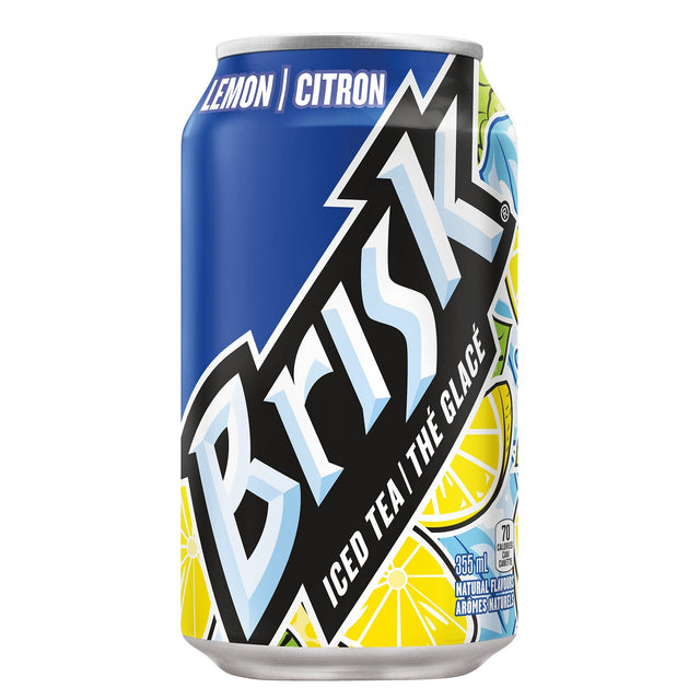 Brisk Lemon Iced Tea 24 × 355 ml P4
