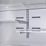 Bosch 800 Series 36 in. 21.0 cu ft. Stainless Steel Counter-Depth French Door Refrigerator with dual compressors and evaporators