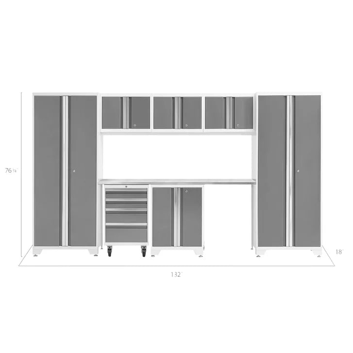 NewAge Products Bold Series 8-piece Cabinet Set