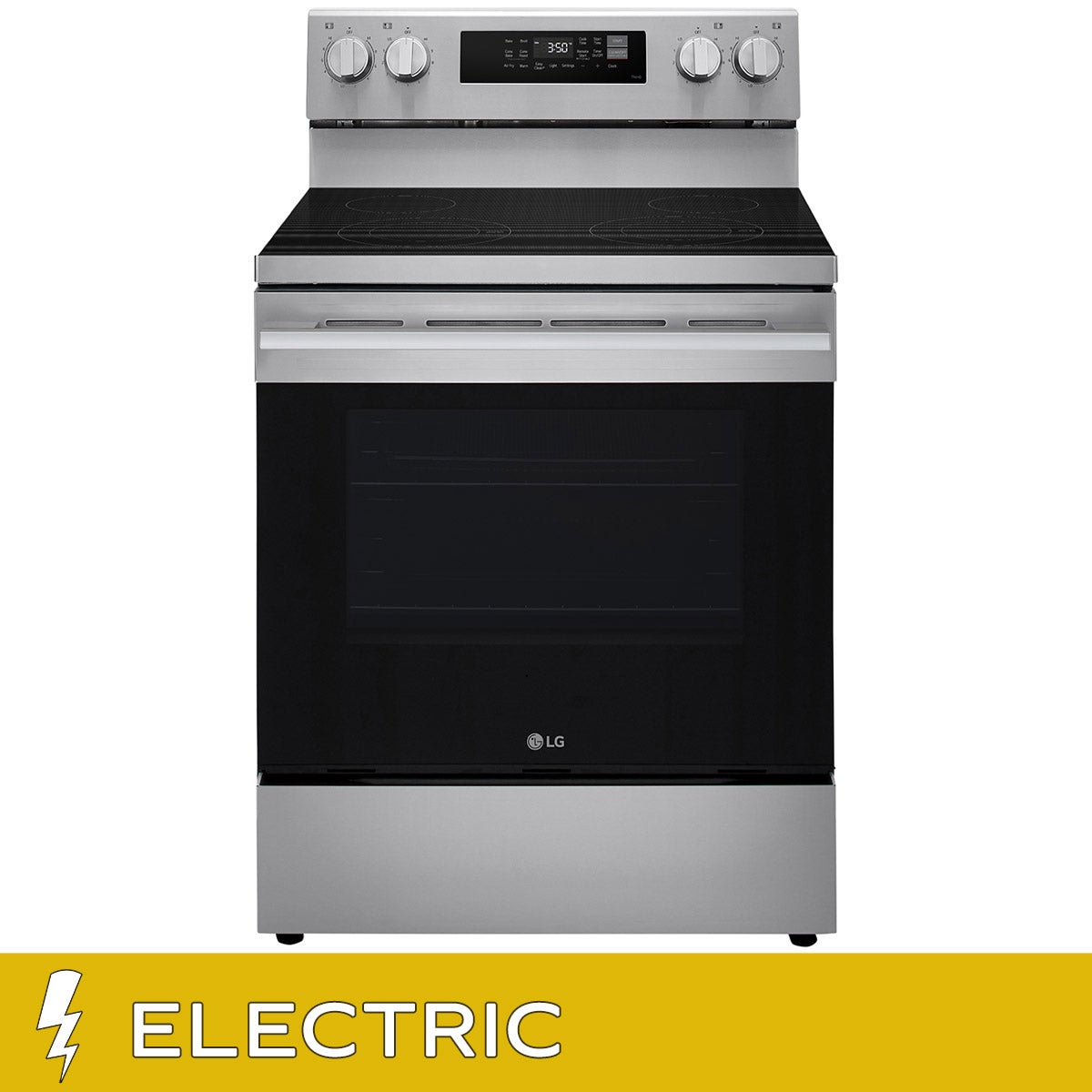 LG 30 in. 6.3 cu ft. Stainless Steel Electric Freestanding Range with Probake Convection
