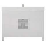 Studio Bathe Katie II Vanity in White Finish with Engineered Stone Countertop