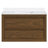 OVE Decors Tino Vanity in Pistachio Finish with Quartz Countertop