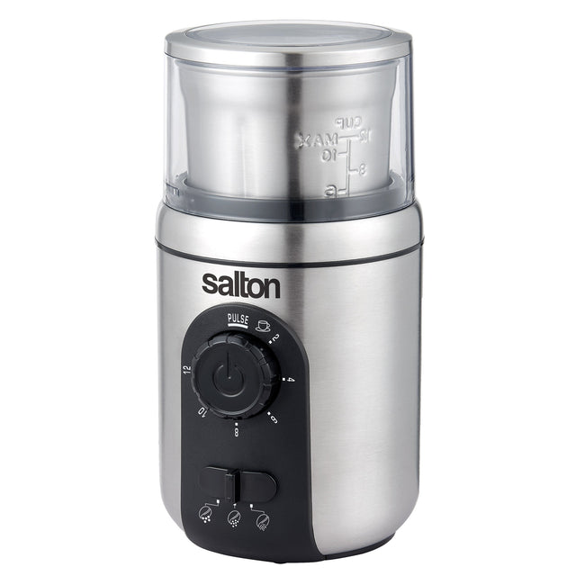 Salton Stainless Steel Smart Coffee Grinder Q4
