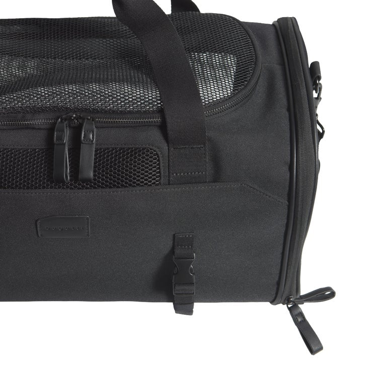Bugatti Vacilando Pet Carrier Black Duffle