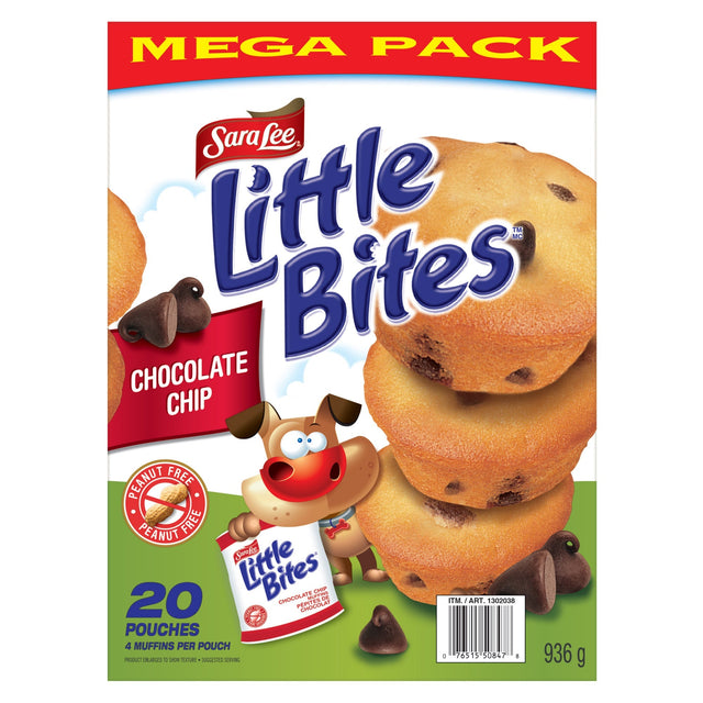 Sara Lee Little Bites Chocolate Chip Muffins, 936 g C7