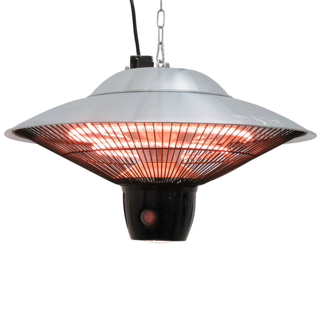 Westinghouse Hanging Infrared Patio Heater with LED Light and Remote W5