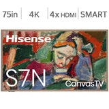 Hisense 75" Class - Canvas Series - 4K UHD QLED TV