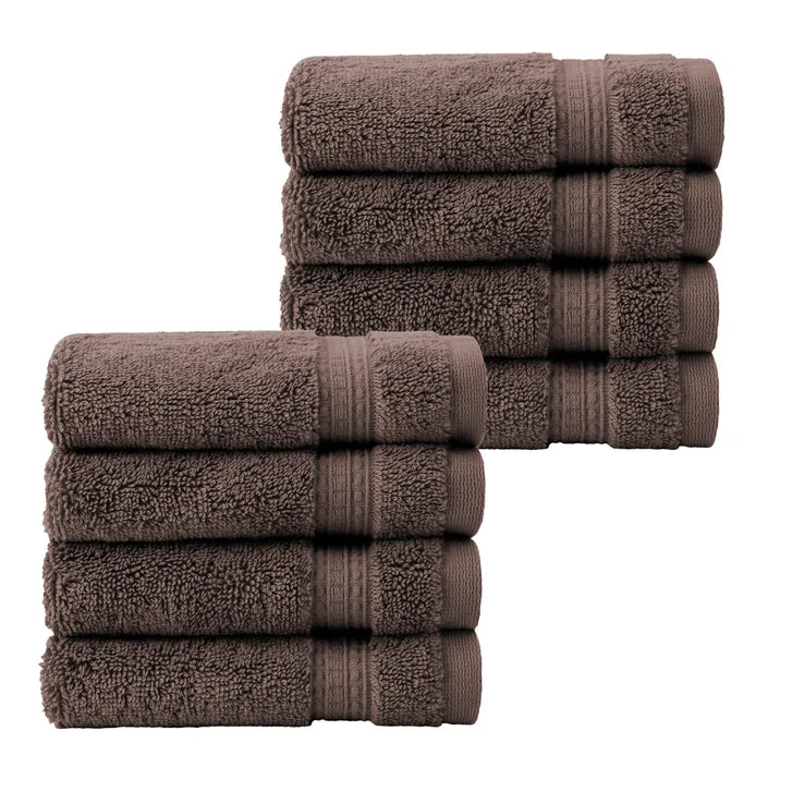 Serene Home Collection Wash Cloth Set, 8-pack