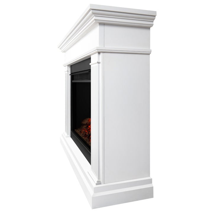 Real Flame Centennial Grand Electric Fireplace, White