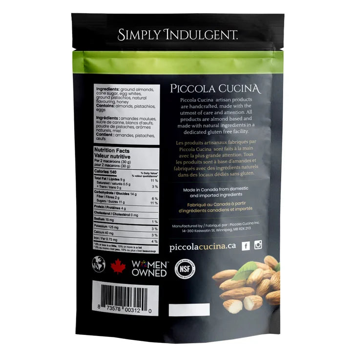 Piccola Cucina Regali Almond Macaroons, 8 × 136 g