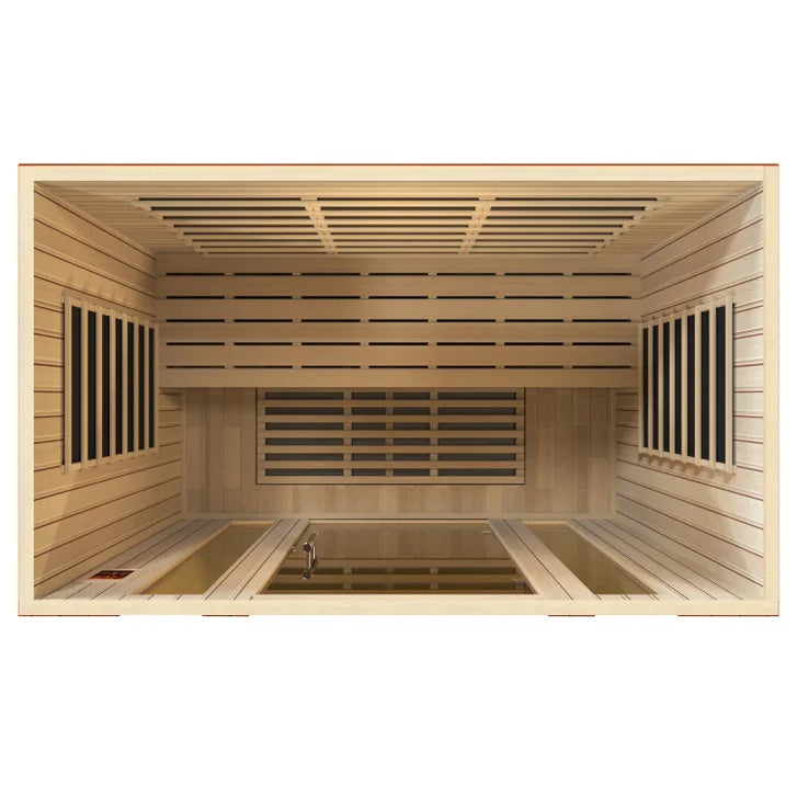 Dynamic Saunas Bergamo 4-person Low EMF FAR Infrared Sauna