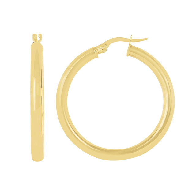 High Polish Hoop Earrings I7