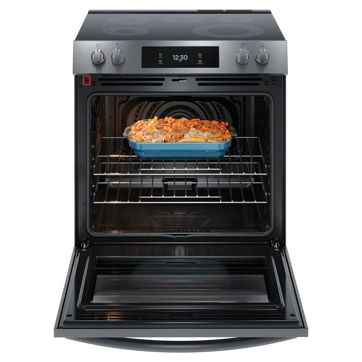 Frigidaire Gallery 30 in 6.2 cu ft. Electric Total Convection 5-Burner Range with Air Fry
