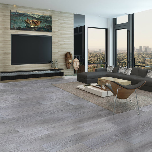 Versaclic Sedona Grey Oak 18 cm (7.1 in.) Vinyl Plank W2