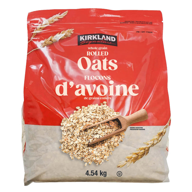 Kirkland Signature Whole Grain Rolled Oats, 4.54 kg J5