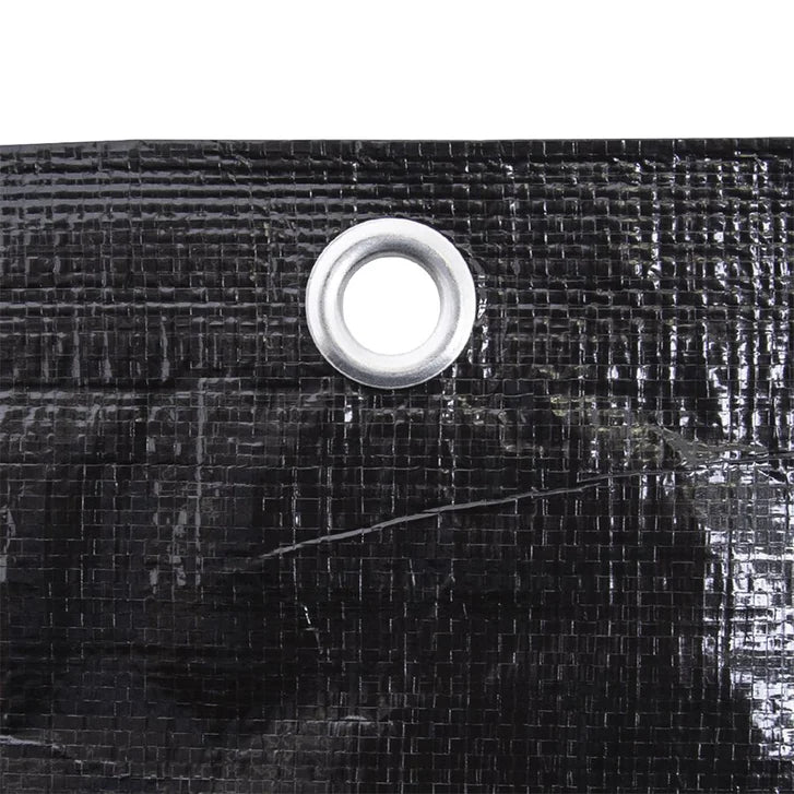 Stinson Extra Heavy-Duty Black Tarp, 2-pack