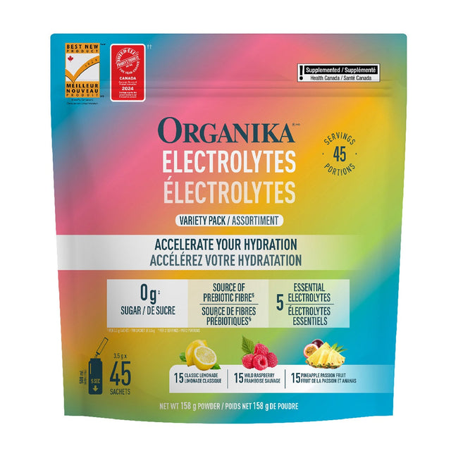 Organika Electrolyte Sachets, 3.5g x 45 S9
