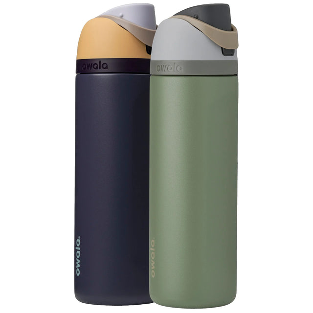 Owala 710 mL (24 oz) Stainless Steel Water Bottles, 2-pack K8
