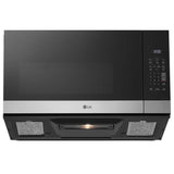 LG 30 in. 1.7 cu ft. Stainless Steel Over the Range Microwave with Auto Cook Settings, 300 CFM