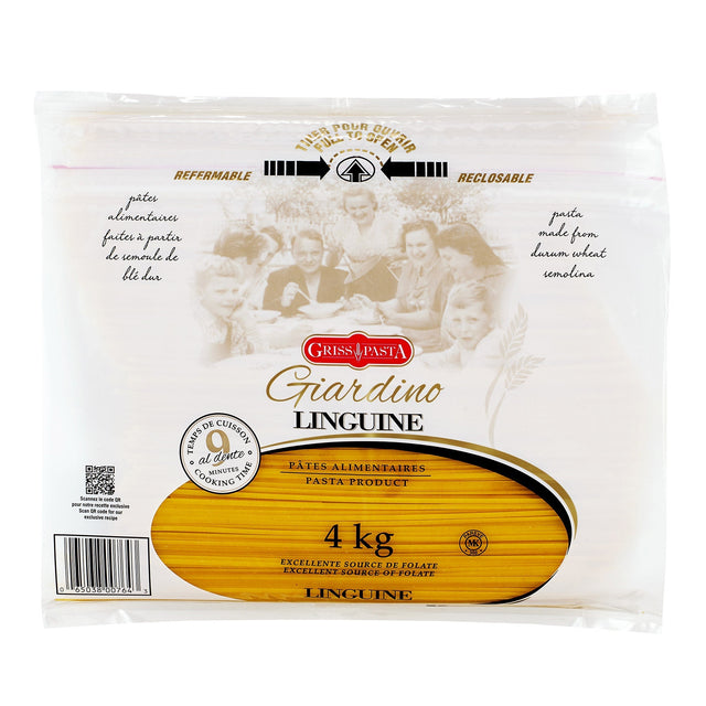 Griss Pasta Giardino Linguine, 4 kg Y6