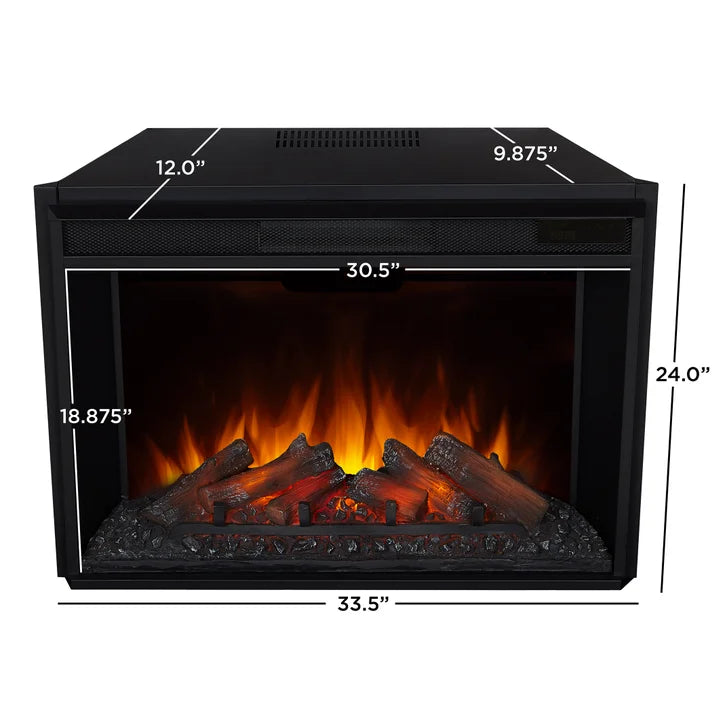 Real Flame Centennial Grand Electric Fireplace, White