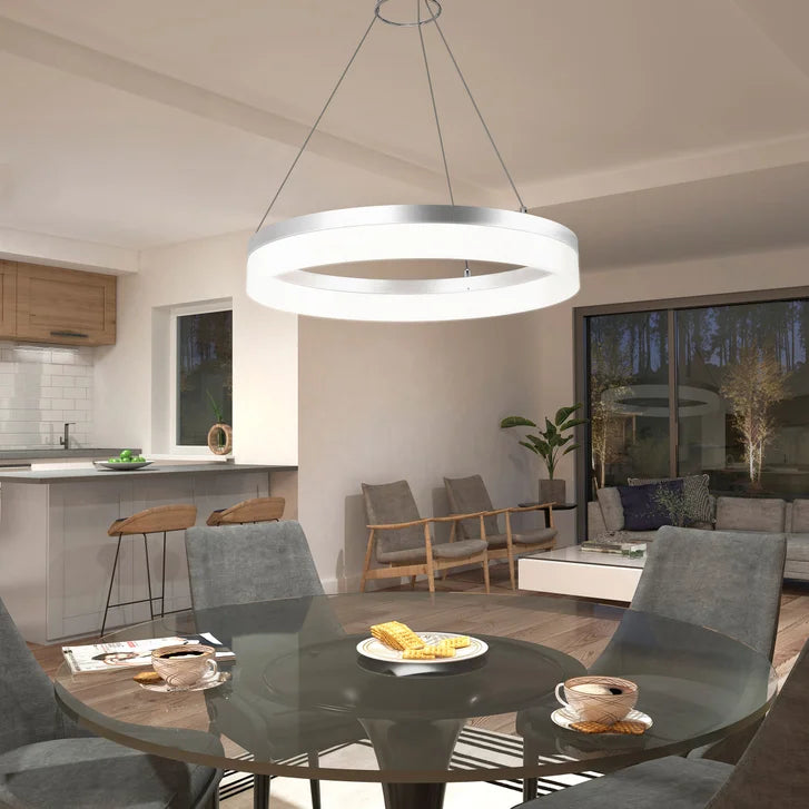 Artika Optical Ring LED Pendant Light Fixture