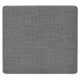 Henredon 3-piece Fabric Sectional with Ottoman and Wood Base