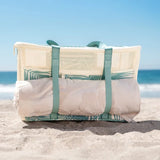Aloha + CleverMade Collapsible Beach Tote