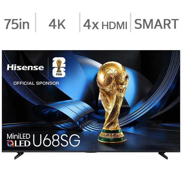 Hisense 75" Class - U68SG Series - 4K QLED Mini LED TV K3