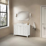 OVE Decors Margie Vanity in White Finish with Quartz Countertop