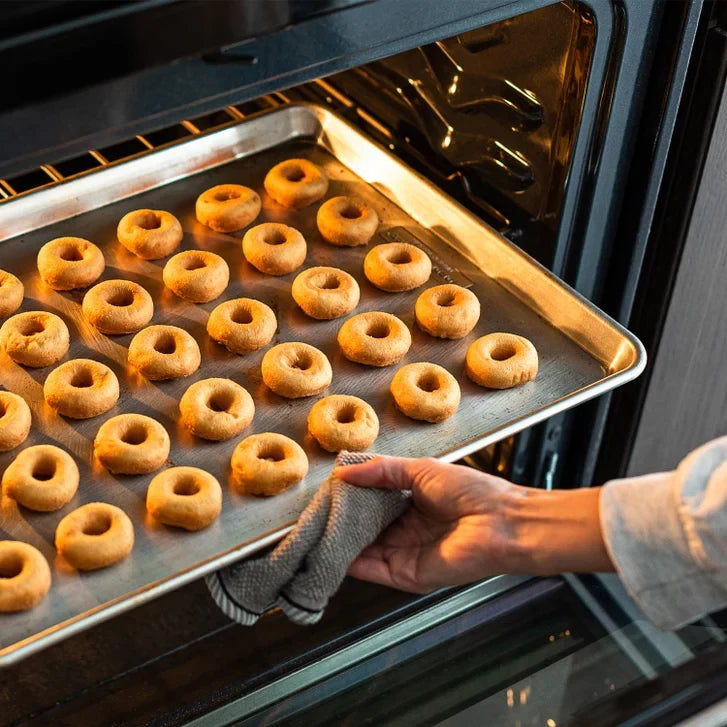 Pudgyboy’s Heat and Glaze Old Fashion Mini Donuts with Vanilla Glaze, 4-pack