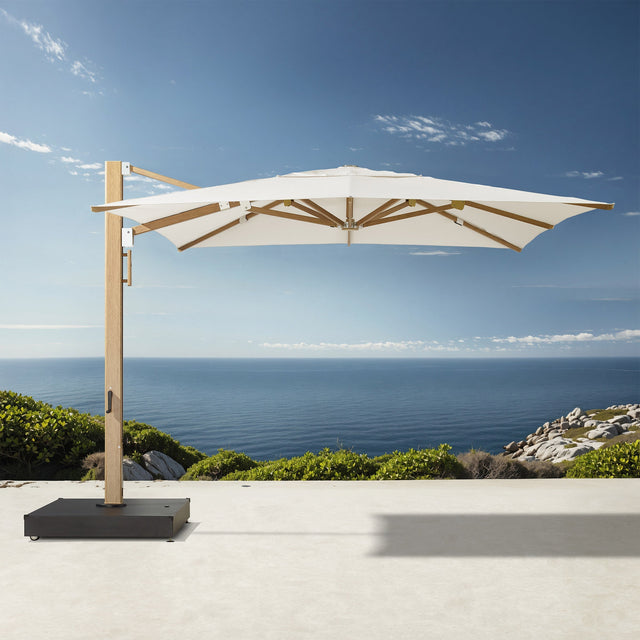 Sirio 3 m x 4 m (9.85 ft. x 13.1 ft.) Commercial Cantilever Umbrella Y4