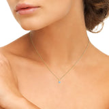 Round Brilliant Diamond Solitaire Pendant (0.50 ct)