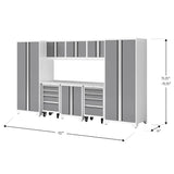 NewAge Products Bold XL Series 9-Piece Garage Cabinetry Set