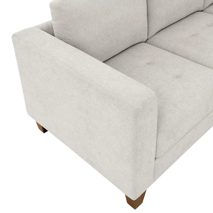 Thomasville Fabric Sofa with Ottoman