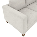 Thomasville Fabric Sofa with Ottoman