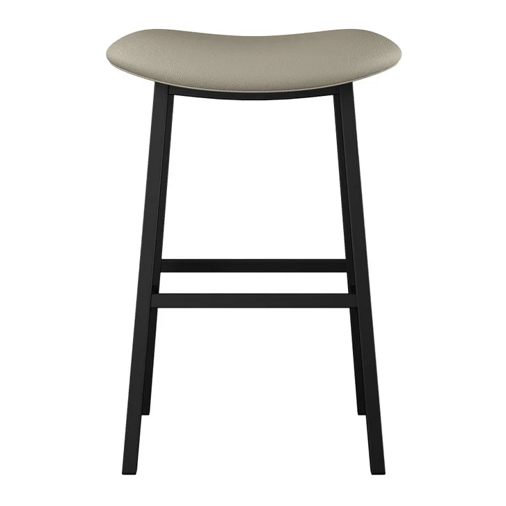 Amisco Winston Counter Stool Black Metal