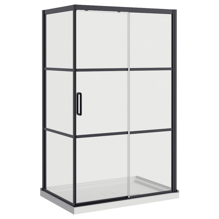 Appollo Bradford Shower Kit in Matte Black