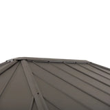 Sunjoy 12 ft. x 16 ft. Cape Blue Hardtop Screenhouse