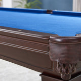 Beringer 8 ft. Belmont Solid Wood Slate Billiard Table