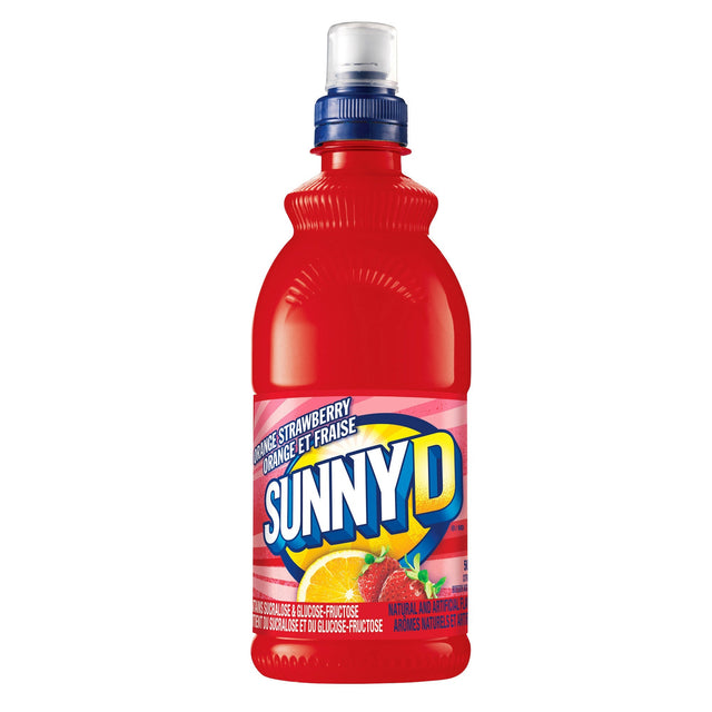 Sunny D, Orange Strawberry, 500 mL, 12-pack N8