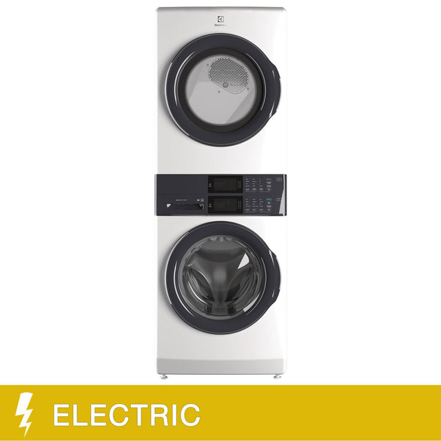 Electrolux 3 Series Single Unit Front Load Laundry Tower with 5.1 cu ft. Washer, 8.0 cu ft. Electric Dryer B7