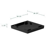Veradek 30" Tall Square Planter, 2-pack