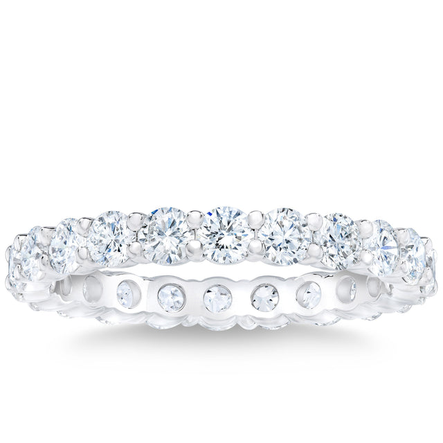Round Brilliant Diamond Eternity Band (2.00 ctw) Q7