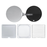 Salton Pizzadesso - Ultra High Heat Professional Pizza Oven with Bonus Pizza Peel and Cordierite Stone
