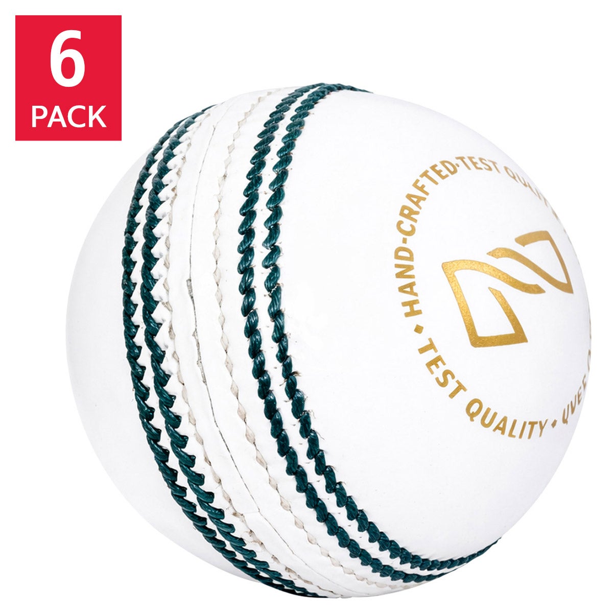 LinkZ - Leather Cricket Balls, 6-pack