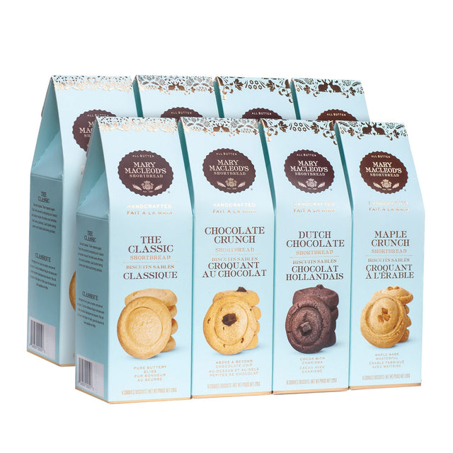 Mary Macleod's Assortment of Shortbread Cookies, 8 × 120 g E4