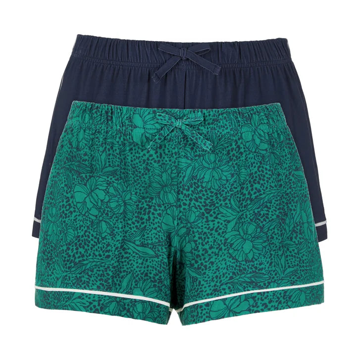 Room Service Women's Lounge Shorts, 2-pack