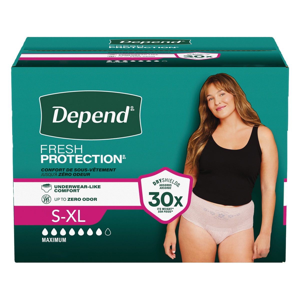 Depend Women's Maximum Absorbency Underwear