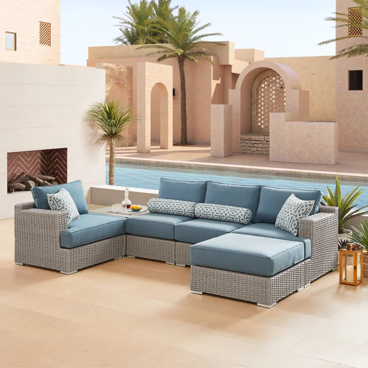 Niko 6-piece Patio Sectional Conversation Set
